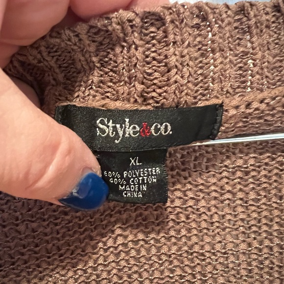 Style & Co ladies sweater - Picture 2 of 3